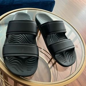 Brand new men’s sandals size 13 black slides